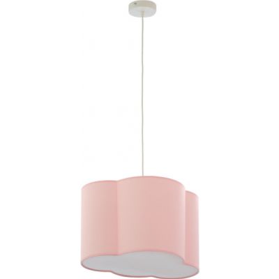TK Lighting lampa wisząca Cloud E27 różowa 6078 (6078)